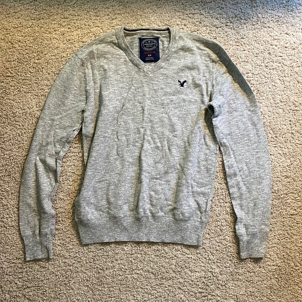 Grey American Eagle Sweater